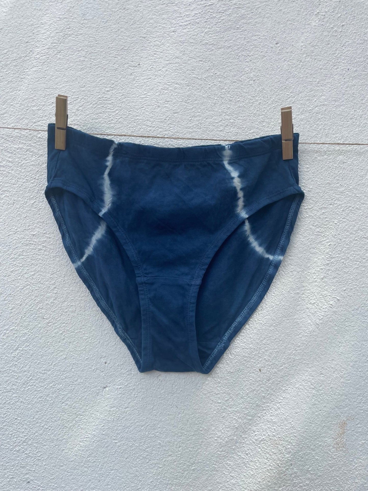 Women's Organic Cotton Naturally dyed Raindrop Hipster Underwear Combo Pack of 3