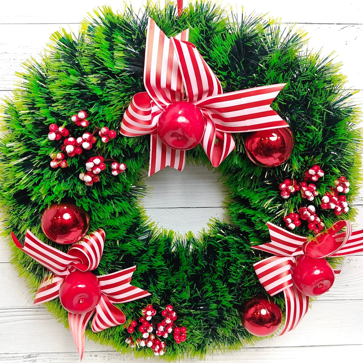 Cherry Bow Orchard Wreath