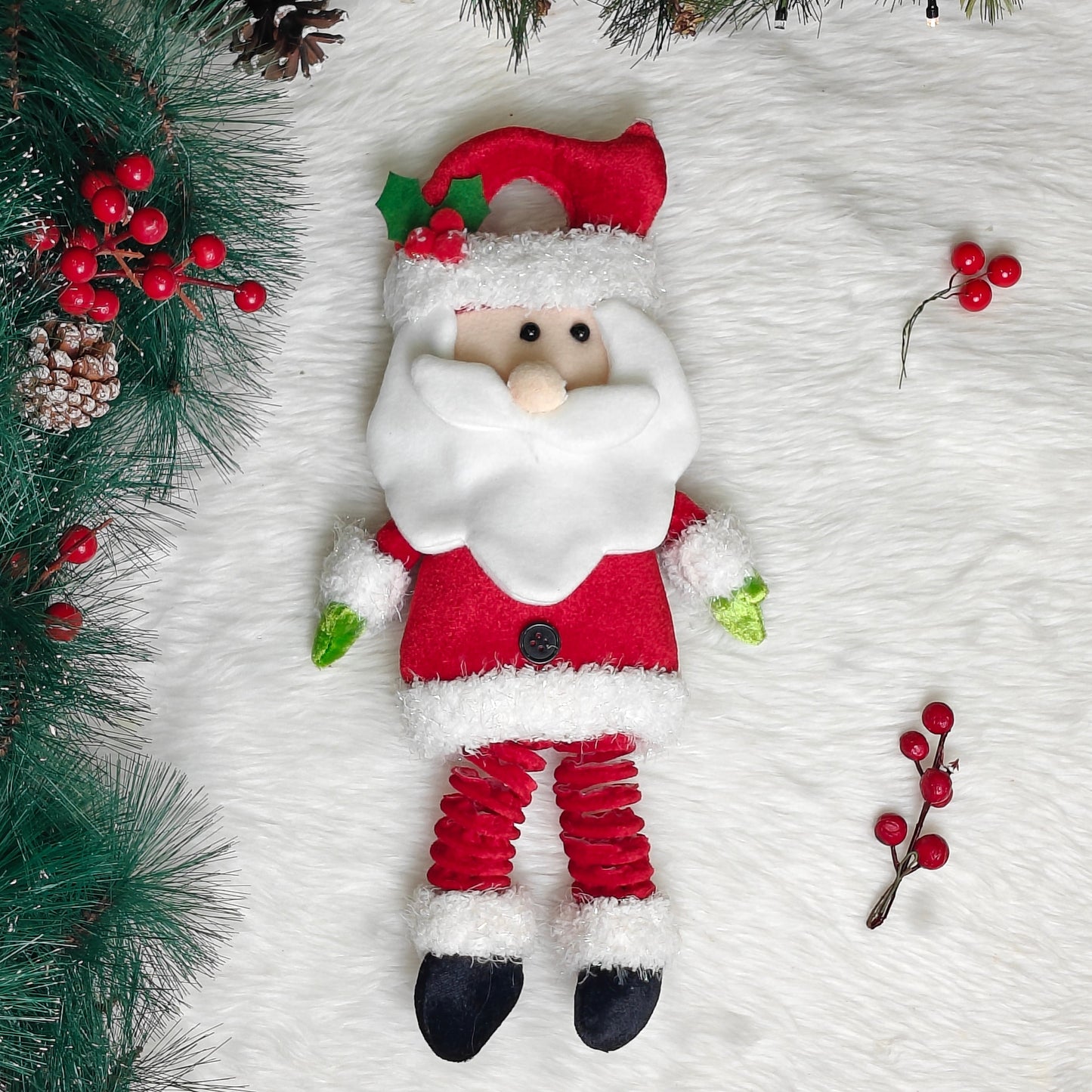 Jingle Jolly Santa Door Hanging