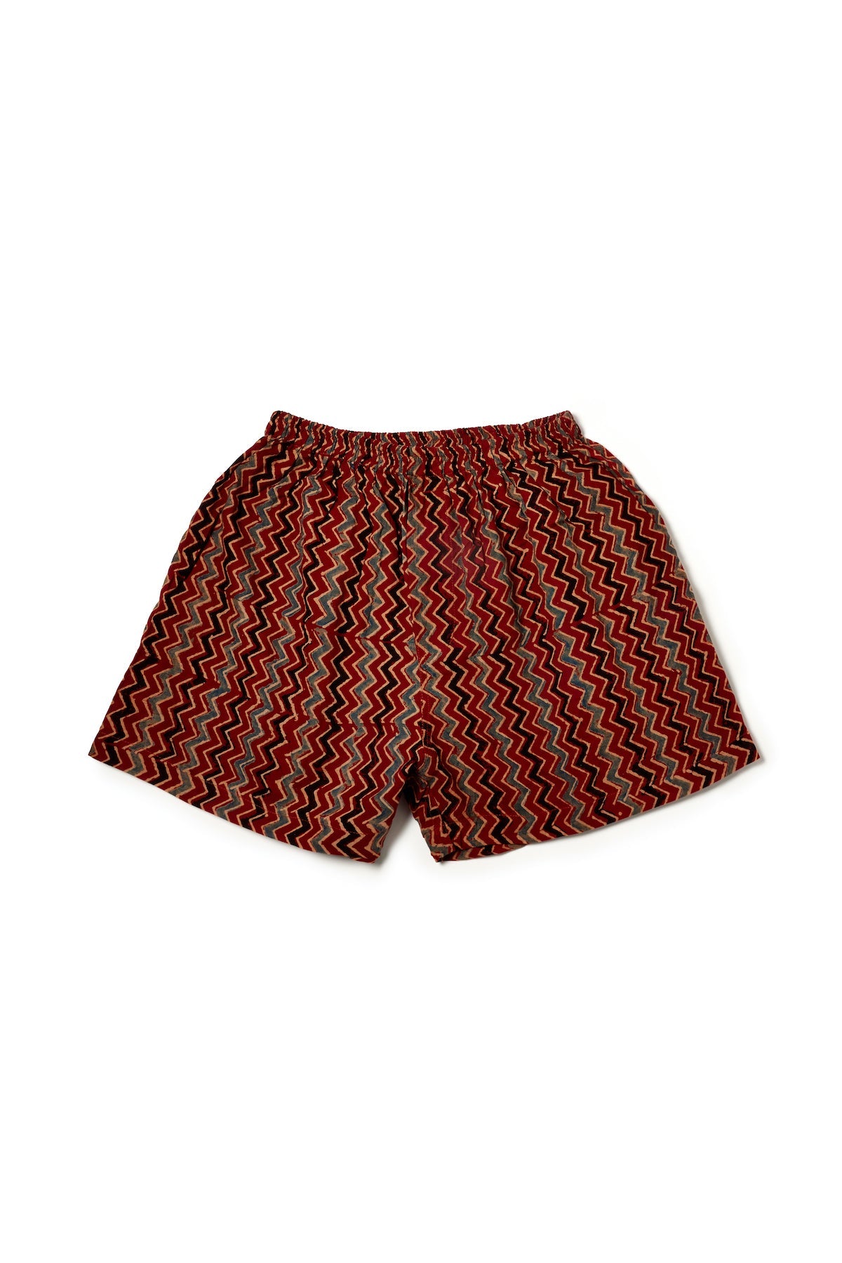 Unisex Organic Cotton Boxer Shorts | Hand Block-printed Natural-dyed
