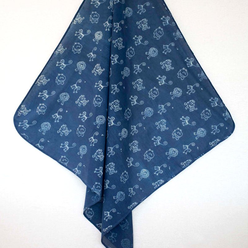 Organic Muslin Swaddle Wrap - Zoo.