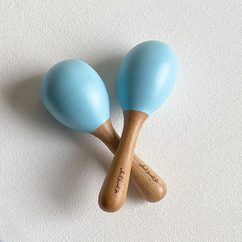 Newborn Gift Set | Organic Cotton Mustard Seeds Pillow and Swaddle + Maracas - Zoo