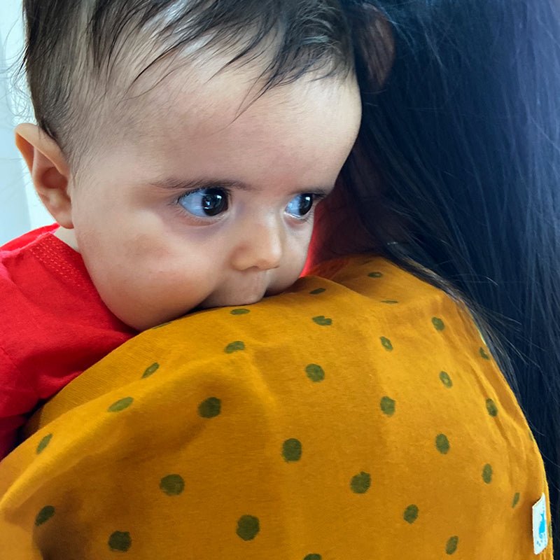 Organic Raidana Burp Cloth Set