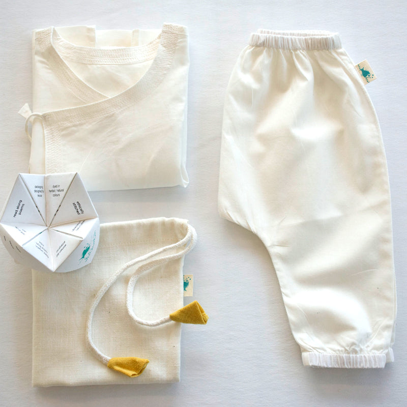 Apparel, Baby clothing, Infantwear, Newborn clothing. Organic Baby Clothing, Newborn Gift Set, sustainable baby, conscious clothing, baby kurta pajamas, baby angrakha, whitewater kids, newborn baby clothes,