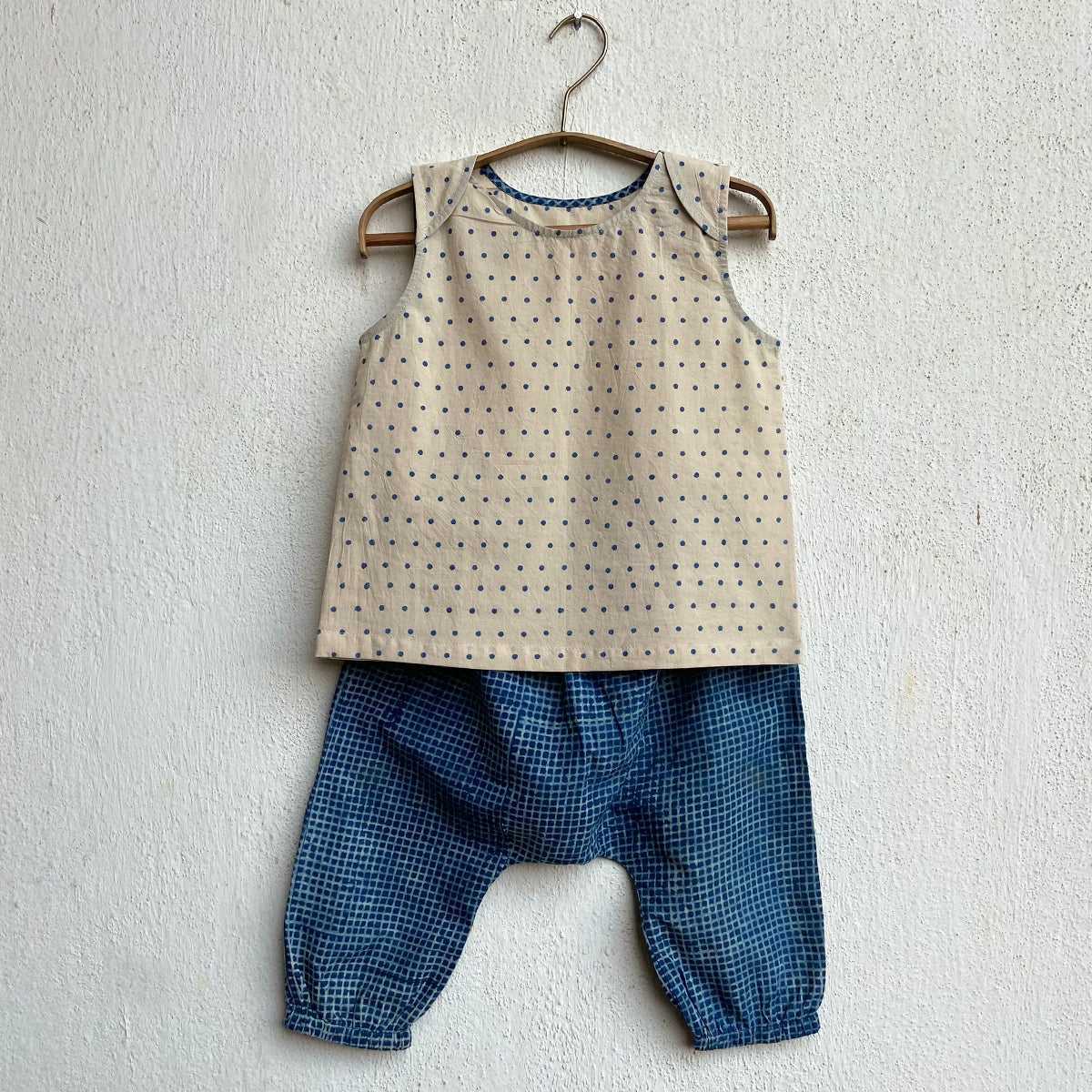 Organic Cotton Indigo Raidana Jhabla