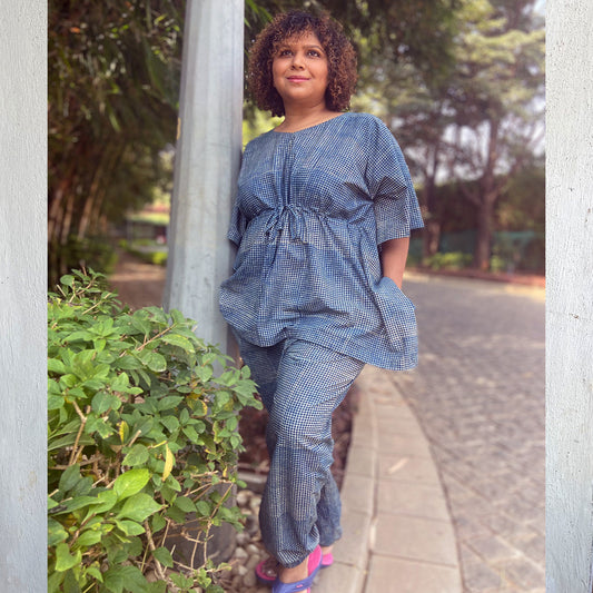 Organic Cotton Women Co-ord Kaftan Pant Set