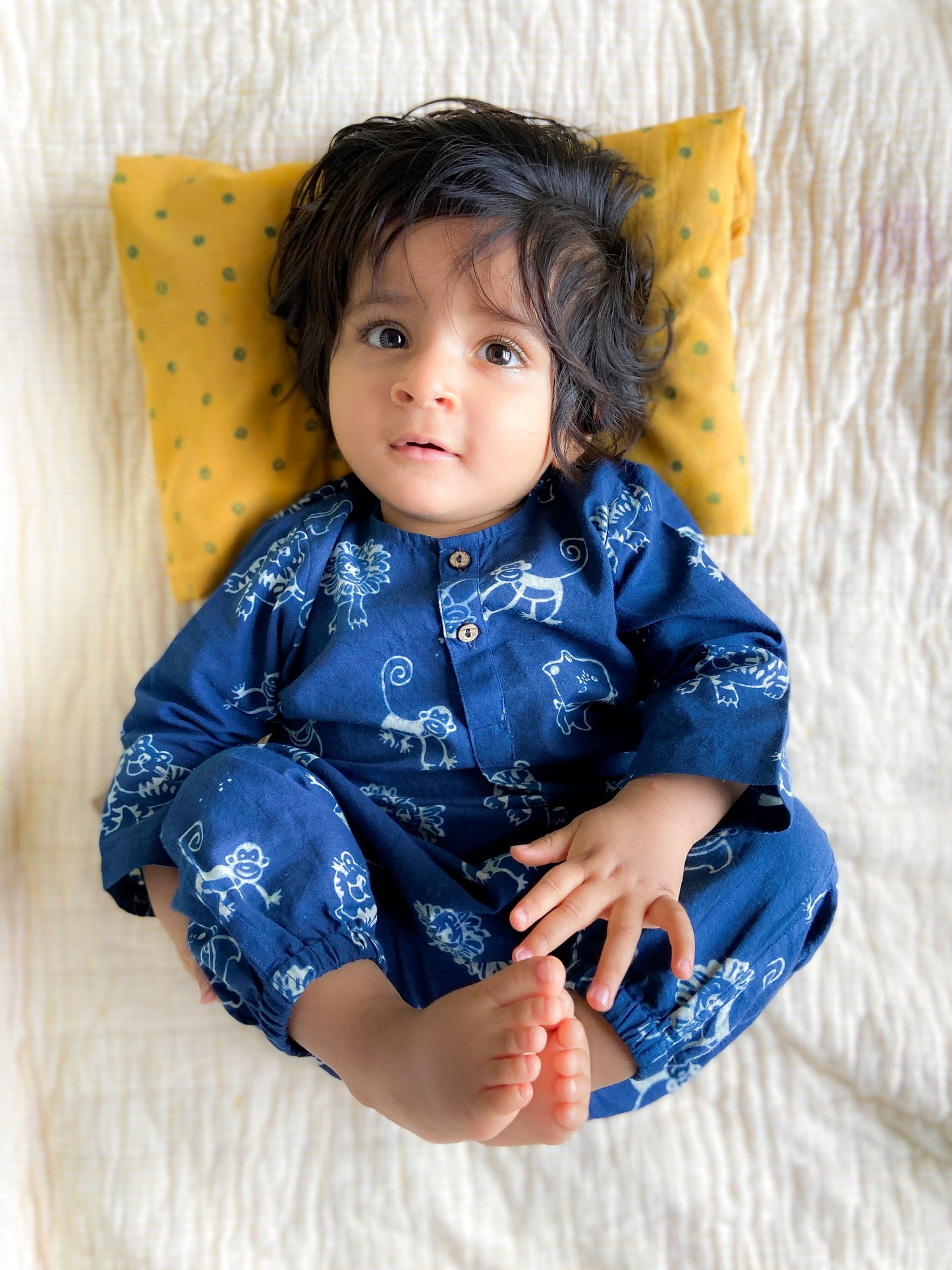 Raidana Kapok Pillow - Whitewater