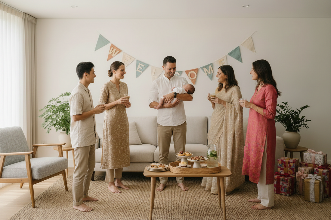A baby meet and greet party