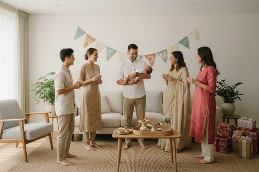A baby meet and greet party