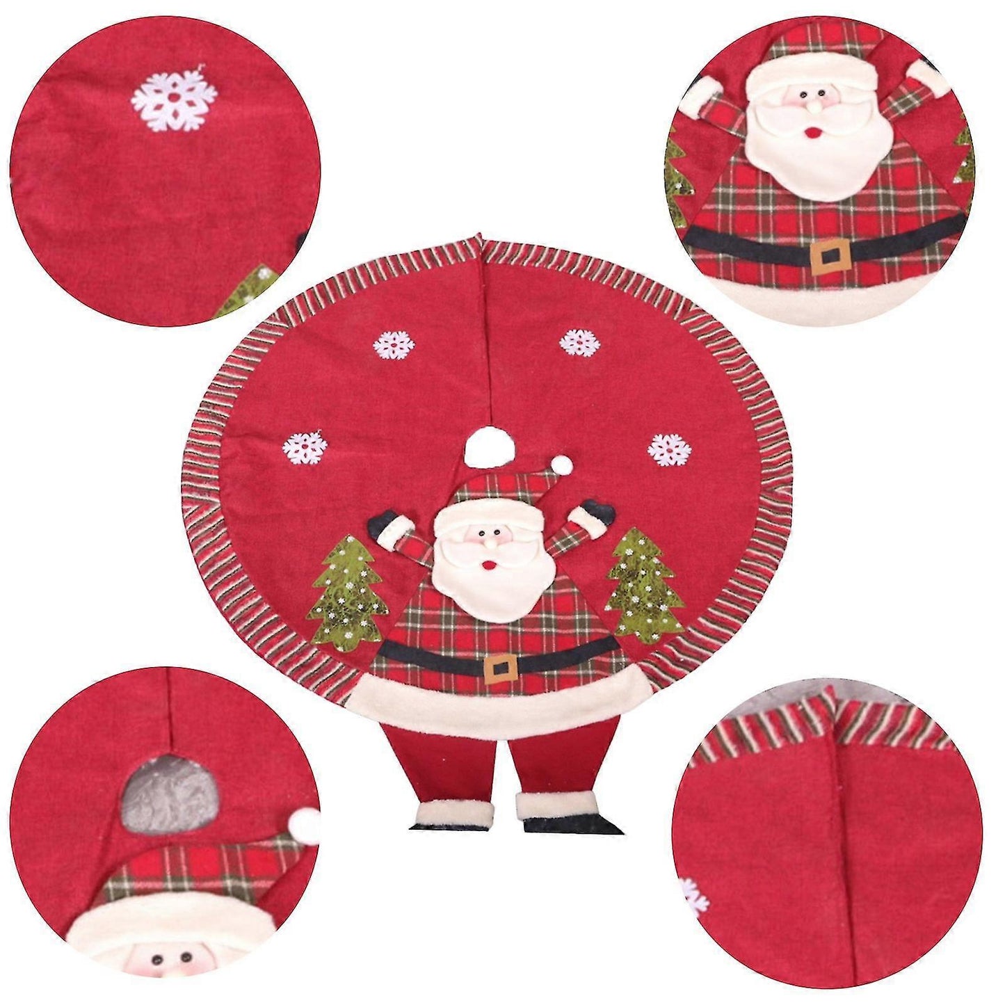 42" Tree Skirt - Holiday Hug