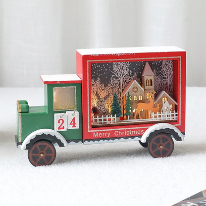 Light-Up Snowy Village Advent Calendar