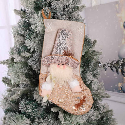 Blush & Gold Wonderland Stockings- Set of 2