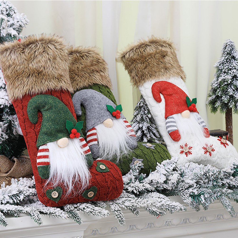 Nordic Gnome Stockings - Set of 3