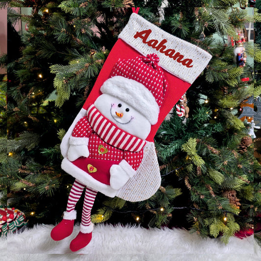 Jolly Danglers - Snowman Stocking