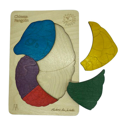 Chinese Pangolin Learning Puzzle | Awareness Skill Toy for Kids