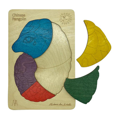 Chinese Pangolin Learning Puzzle | Awareness Skill Toy for Kids