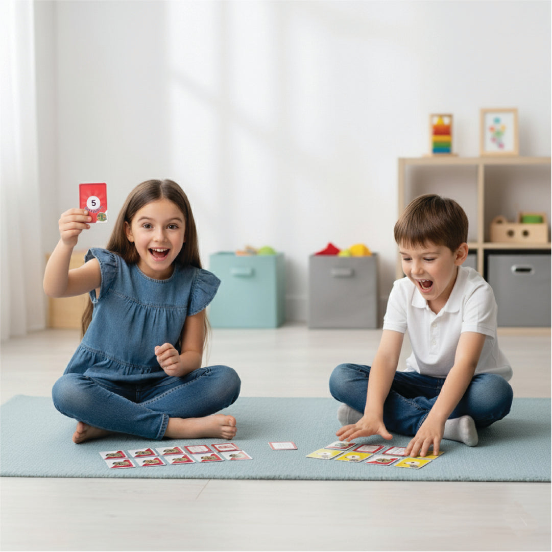 Ekoplay Flip It Multiplication STEM Card Game (Tables 1–6) | Reinforces Multiplication Tables Through Fun Play