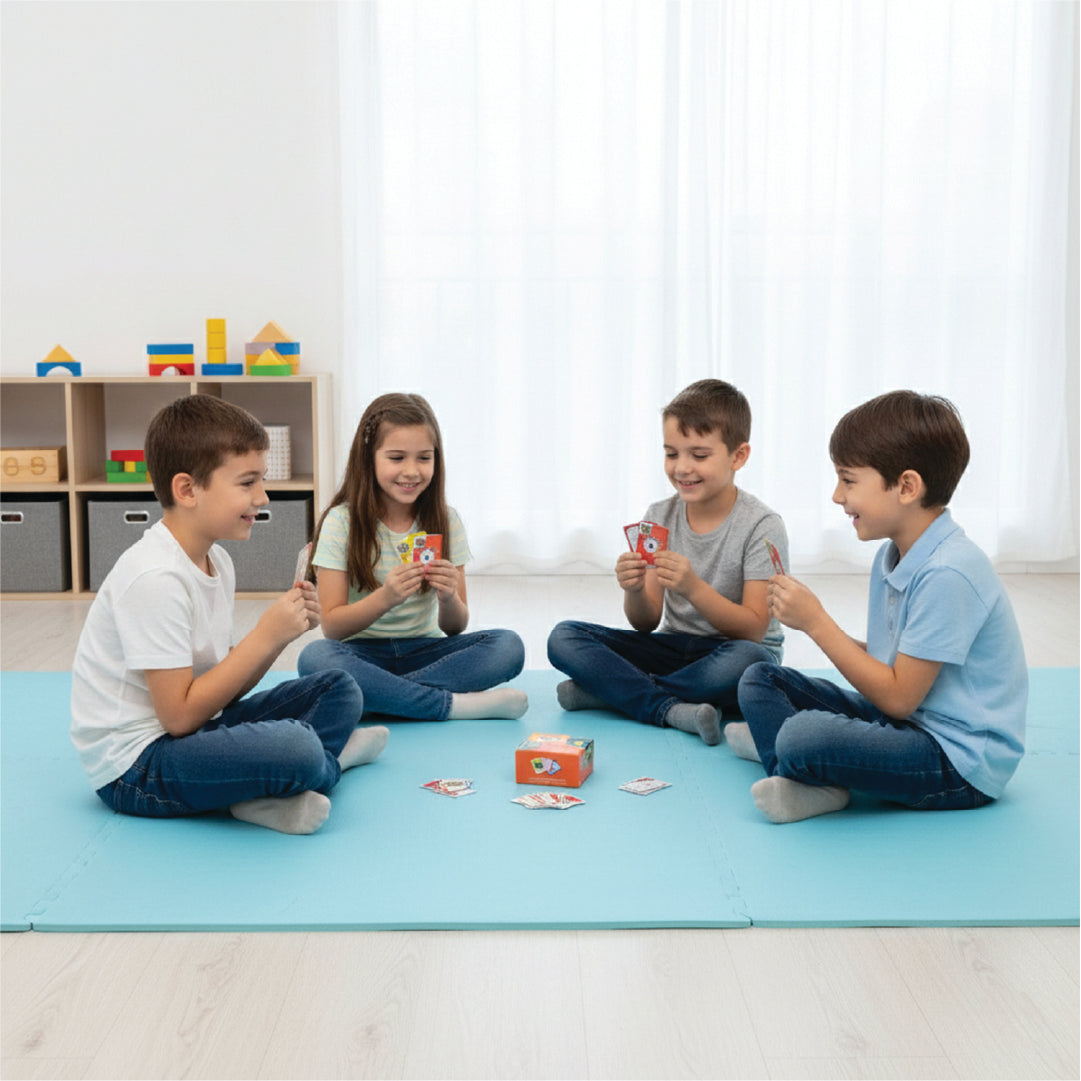 Ekoplay Flip It Multiplication STEM Card Game (Tables 1–6) | Reinforces Multiplication Tables Through Fun Play