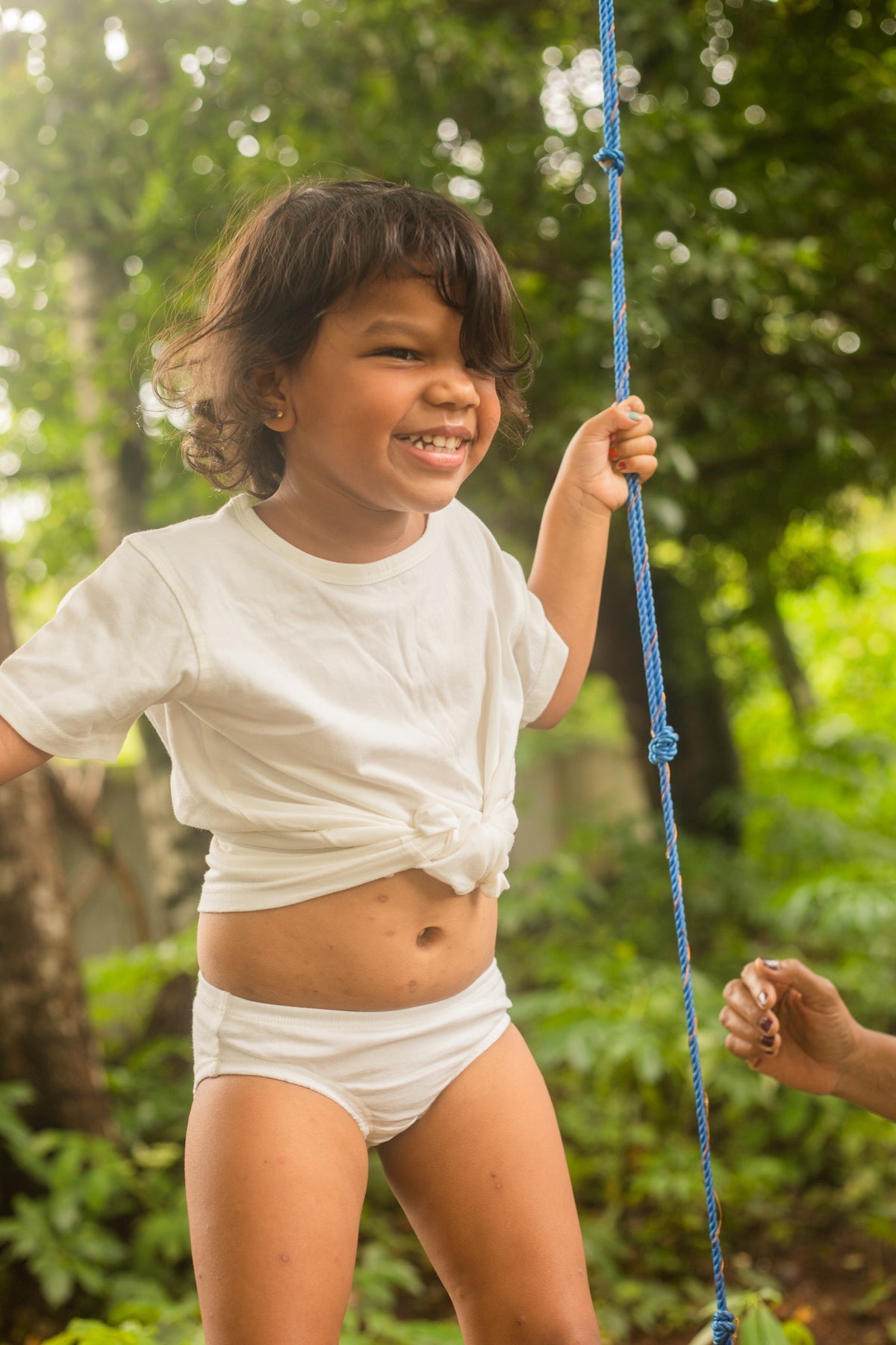 childern panties Girl's Organic Cotton Hipster Underwear | Kid Panties | Naturally dyed – Whitewater Kids