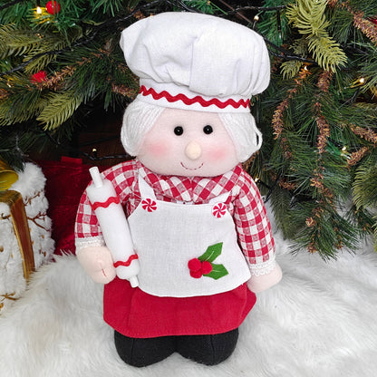 Santa & Mrs Claus The Baker Duo – Extendable Legs