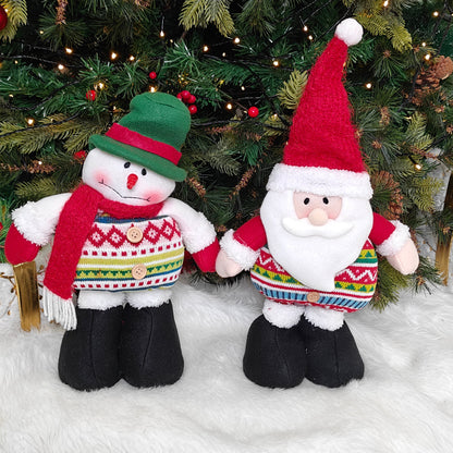 Cozy Knit Festive  -  Extendable Legs - Santa