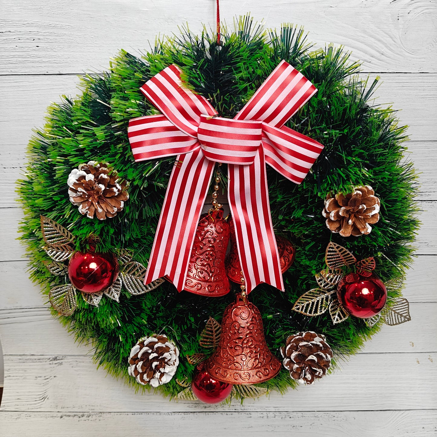 Candy Bell Wreath
