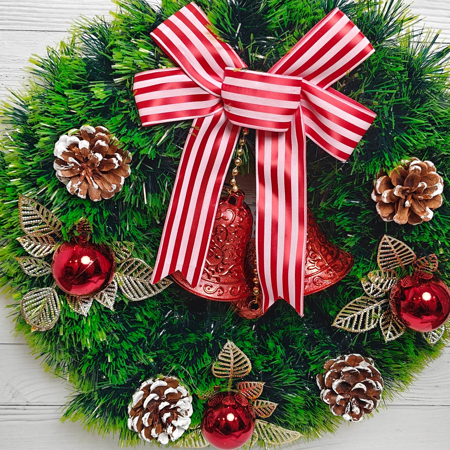 Candy Bell Wreath