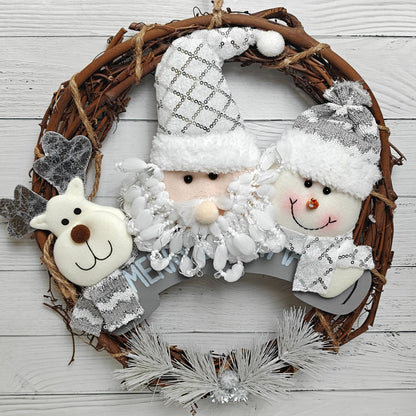Frosted Woodland Wreath