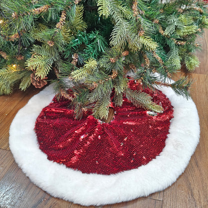 Mini Sequin Tree Skirts