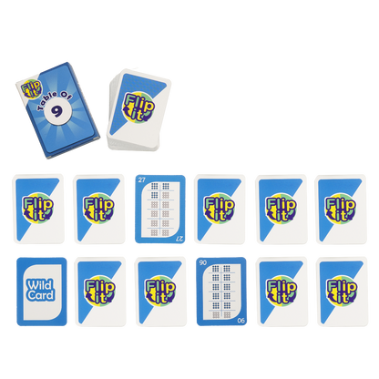 Ekoplay Flip It Multiplication STEM Card Game (Tables 7–12) | Reinforces Multiplication Tables Through Fun Play