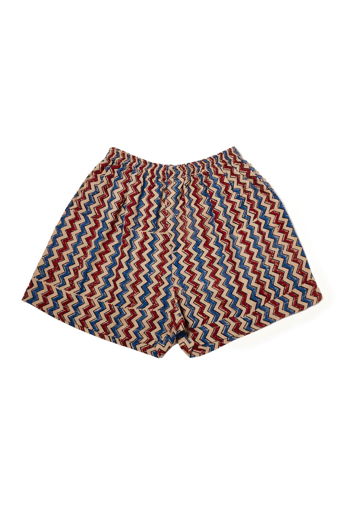 Unisex Organic Cotton Boxer Shorts | Hand Block-printed Natural-dyed