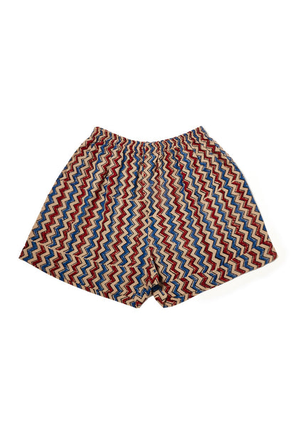 Unisex Organic Cotton Boxer Shorts | Block-printed Natural-dyed