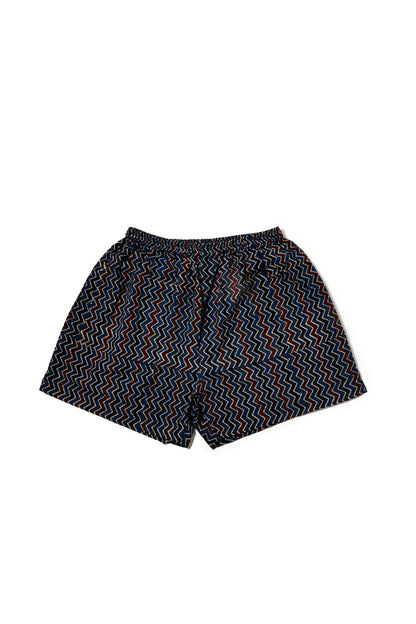 Unisex Organic Cotton Boxer Shorts | Hand Block-printed Natural-dyed