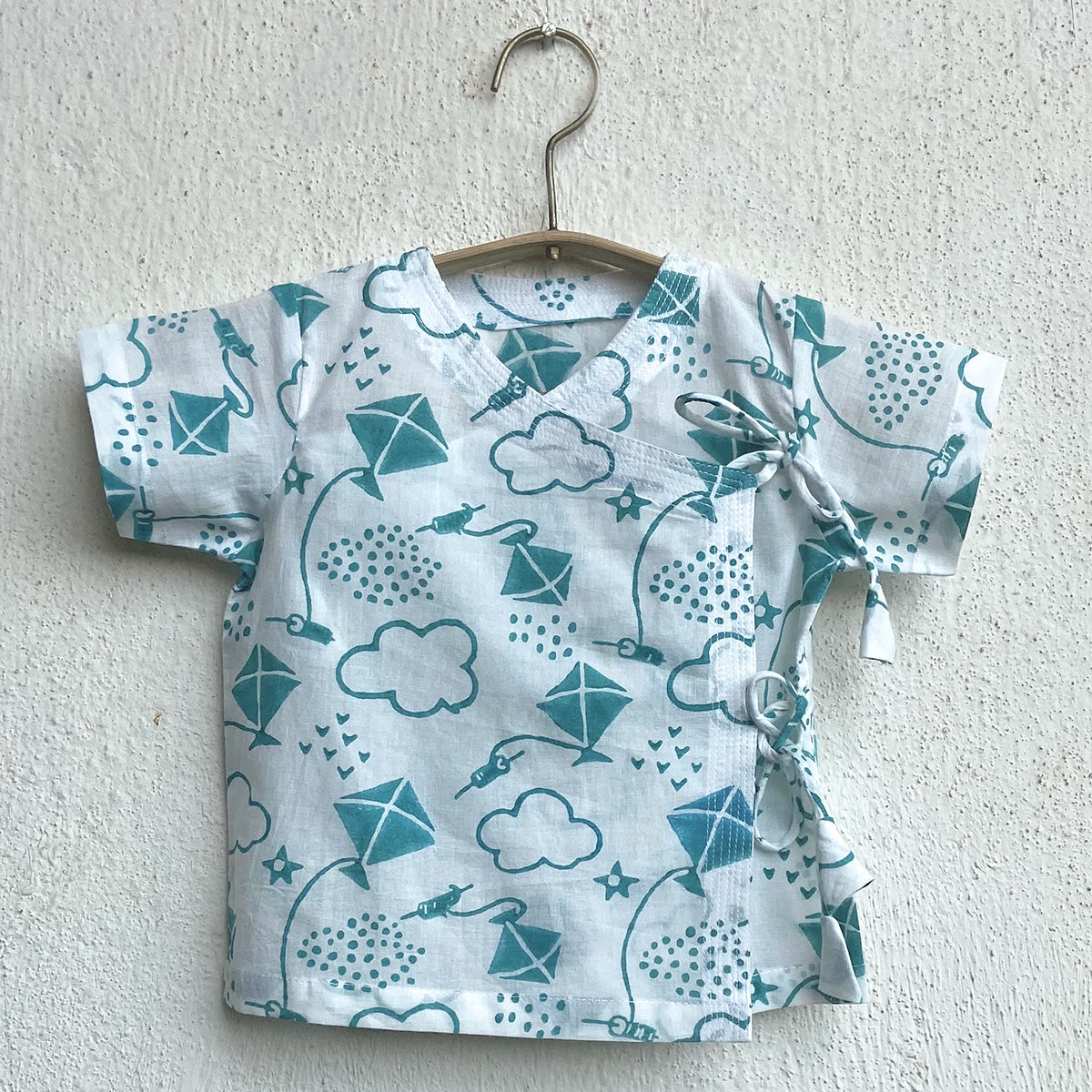 Organic Cotton Patang Angarakha / Kimono Top