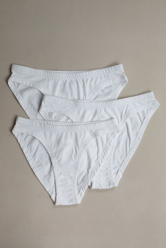 Women's Organic Cotton Bikini Underwear Combo Pack of 3