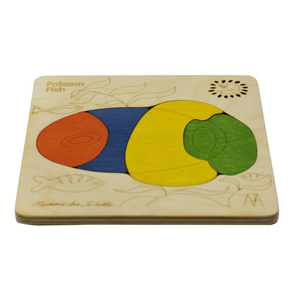 Poisson Fish Learning Puzzle | Visual Skill Toy for Kids