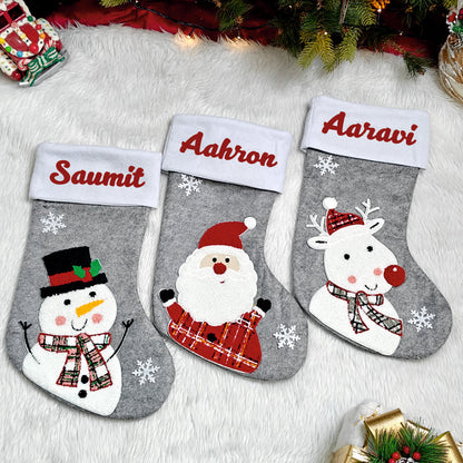 Winter Buddies Stocking - Santa