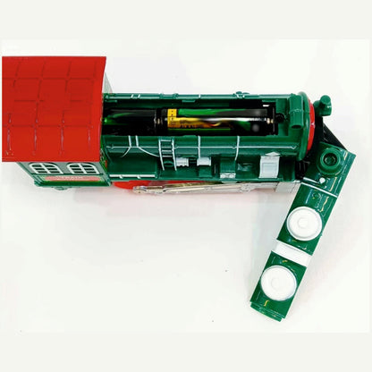 Santa’s Sound & Light train around the tree