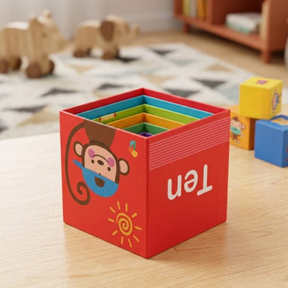 Montessori Cardboard Stacking & Nesting Blocks