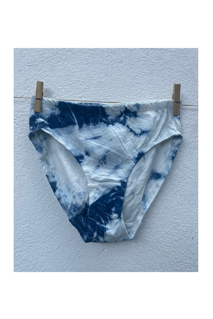 Organic Cotton Naturally Dyed Women's Puddles Hipster Underwear