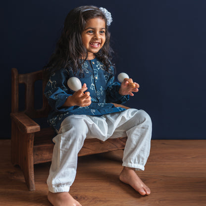 Organic Cotton Zoo Kurta Top