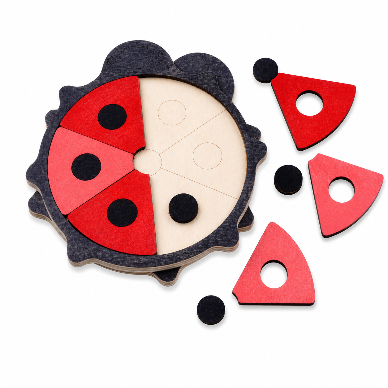 Lucky the Ladybug Puzzle , Slow and Steady Fun! Ages 2+ years