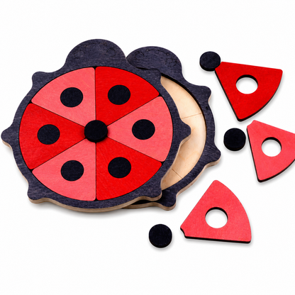 Lucky the Ladybug Puzzle , Slow and Steady Fun! Ages 2+ years