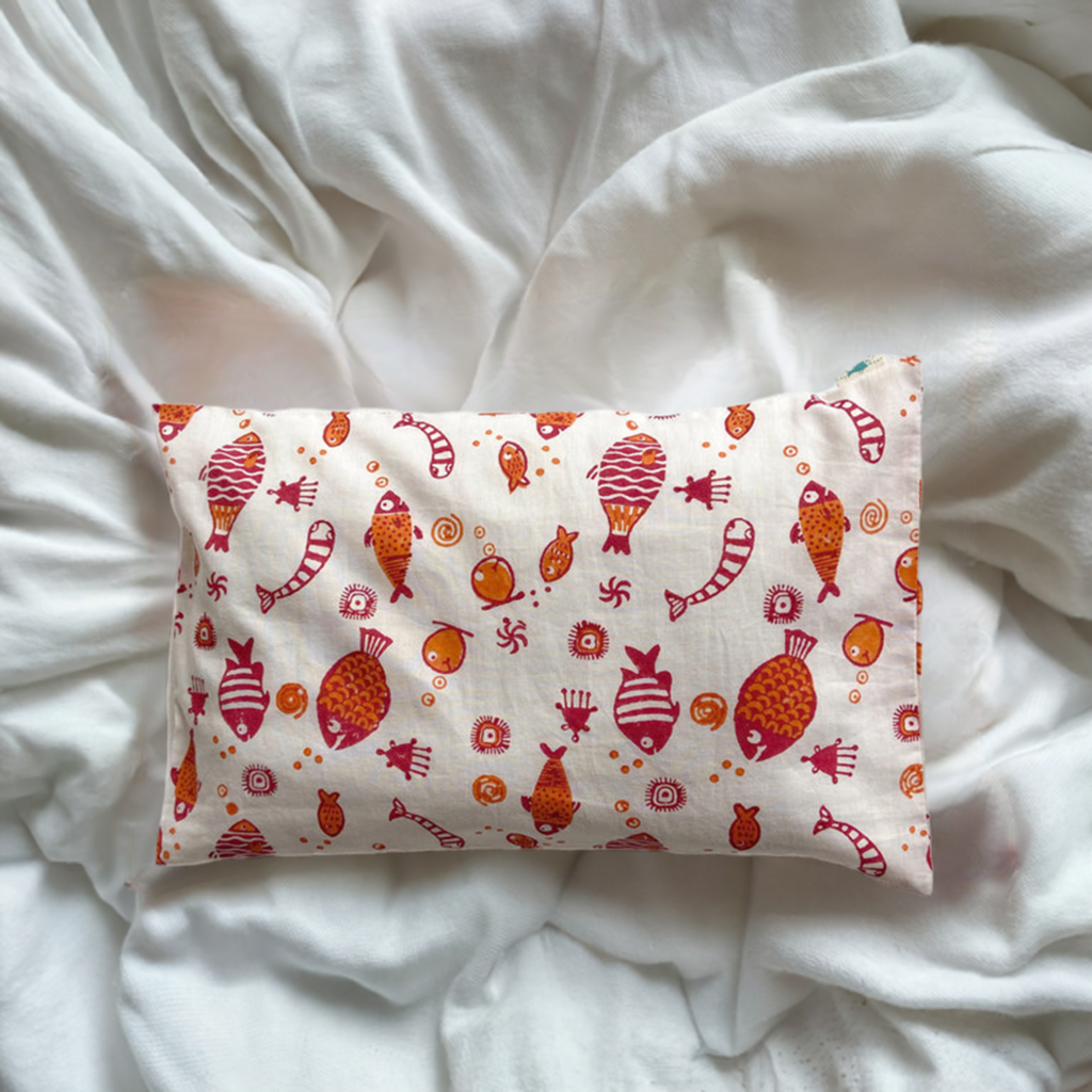 Koi Organic Cotton/Kapok Toddler Pillow