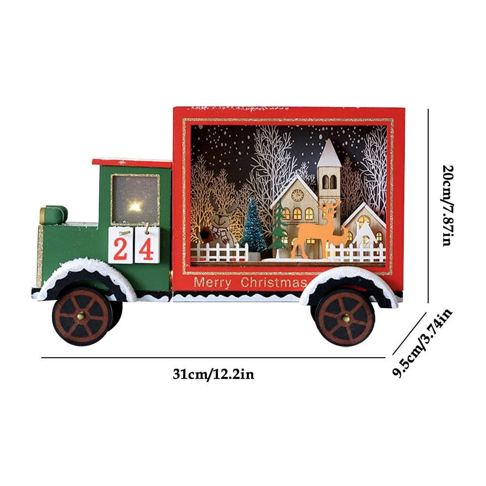 Light-Up Snowy Village Advent Calendar