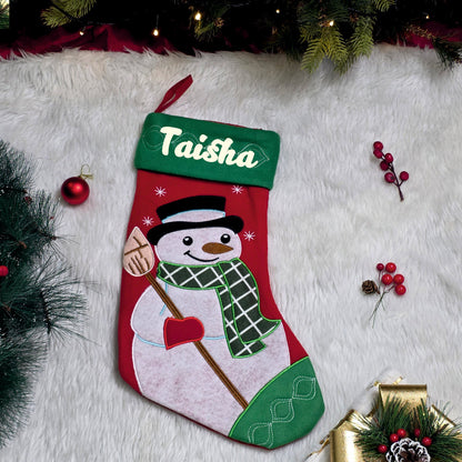 Festive Cheer Stockings - Set of 3