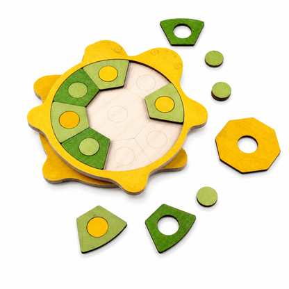 Tiny the Turtle Puzzle, Slow and Steady Fun! Ages 2+ years