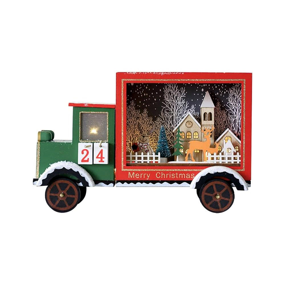 Light-Up Snowy Village Advent Calendar