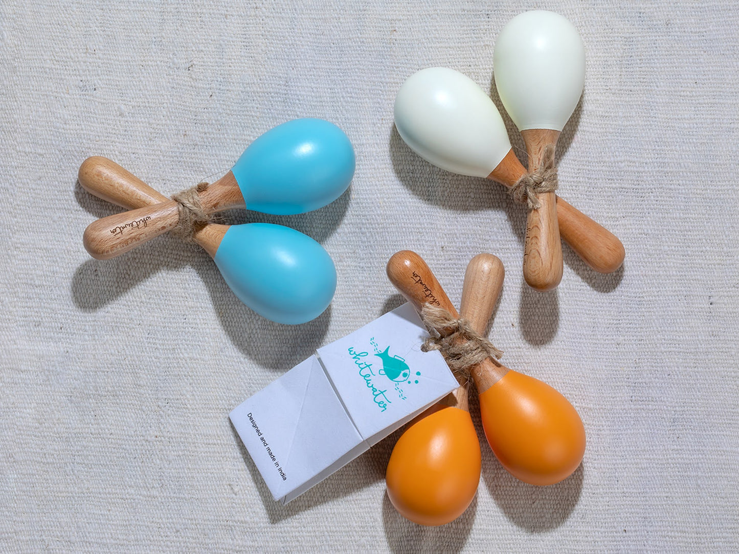Wooden Maracas set
