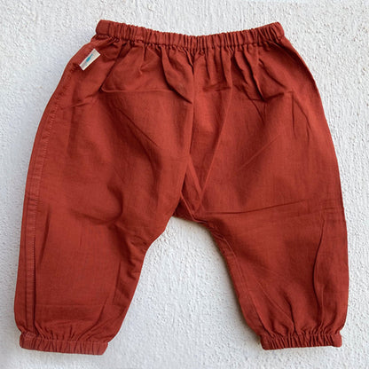 Organic Cotton Unisex ManjhaAngarakha and Pyjama Pants Set